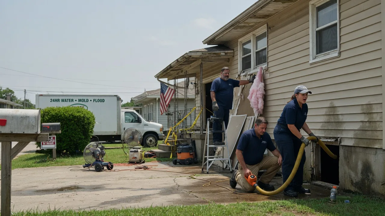 Water Damage Repair in Midway, PA near me